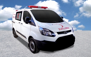 Ambulance Médicalisée sur Fourgon Type Ford
