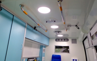 Ambulance Médicalisée sur Fourgon Type Ford L2H2