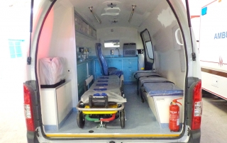 Ambulance Médicalisée sur Fourgon Type Foton