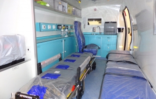Ambulance Médicalisée sur Fourgon Type Foton