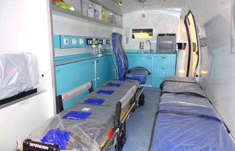 Ambulance Médicalisée sur Fourgon Type Foton
