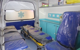 Ambulance Médicalisée sur Fourgon Type Foton