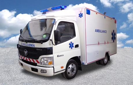 Ambulance Médicalisée Cellule - Type Foton 3,5 T